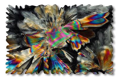 All My Walls Crystallized Universe Blue, Violet, Rd, Grn, Gold, Pnk, Yell, Gray, Blk