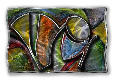 All My Walls Mardi Gras Blu, Grn, Orange, Rd, Yellow, Silver, Blk