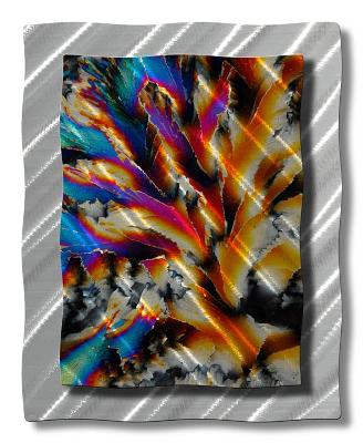 All My Walls Thermogenic Eruption Red, Orange, Yellow, Blu, Violet, Gray, Blk