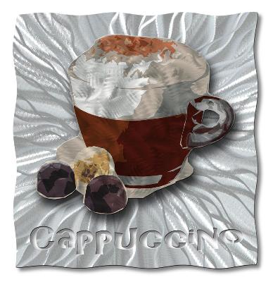 All My Walls Captivating Cappucino Brown, Silver, Gold