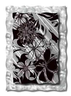 All My Walls Contrasted Nature Black, Silver