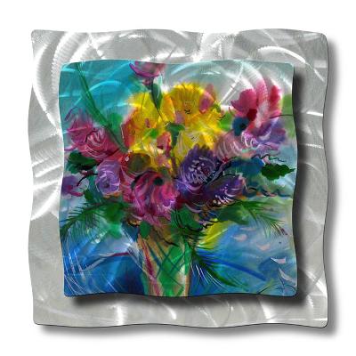 All My Walls For You Purple, Violet, Yellow, Green. Blue