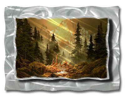 All My Walls Hide and Peak Yellow, Brown, Gold, Green