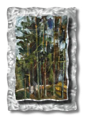 All My Walls Towering Timbers Red, Violet, Orange, Blue, Green, Yellow