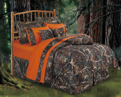 HomeMax Imports Oak Camo Comforter (7PC) - Queen 