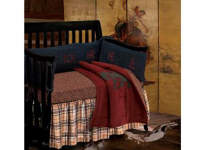 HomeMax Imports Baby Wrangler 4 Piece Crib Set 