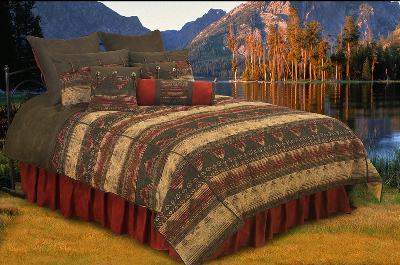 HomeMax Imports Luxury Chenille Suede Sierra Comforter Set (7PC) - Super King 