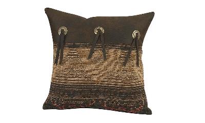 HomeMax Imports Sierra Pillow with Conchos 