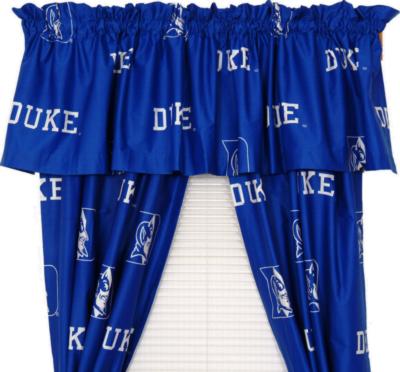 College Covers Duke Blue Devils 63 Inch Curtain Panels 