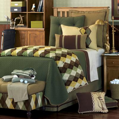 Eastern Accents Preston Queen Hand-Tacked Comforter 
