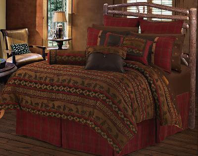 HomeMax Imports Cascade Lodge Comforter Set - Super Queen 
