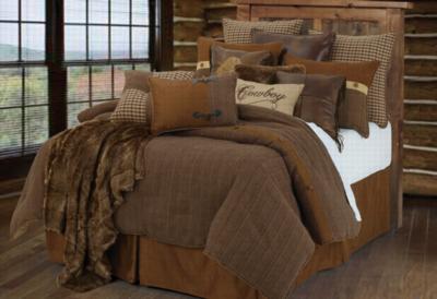 HomeMax Imports Crestwood Cowboy LG1880 Light Brown