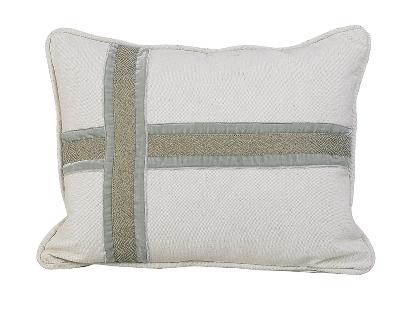 HomeMax Imports Arlington Cross Design Pillow 