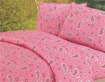 HomeMax Imports Pink Paisley Sheet Set 