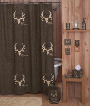 Kimlor Bone Collector Shower Curtain 