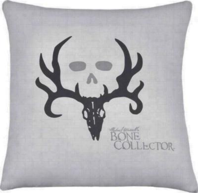 Kimlor Bone Collector Square Grey Accent Pillow 