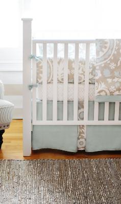 New Arrivals  Inc Picket Fence 3 Piece Baby Bedding Set 