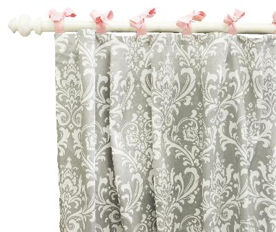 New Arrivals  Inc Stella Gray Curtain Panels 