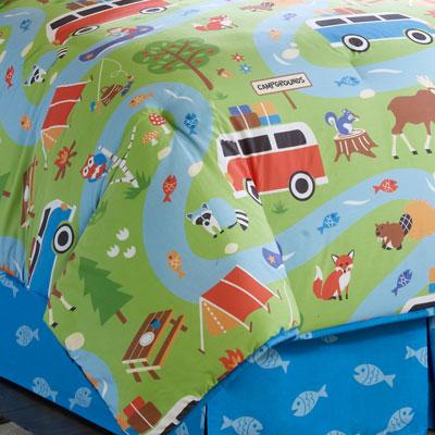 Olive Kids Camping Trip Twin Comforter 