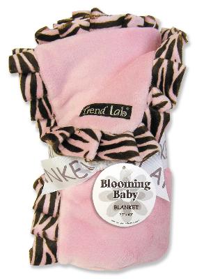 Trend Lab Sweet Safari Pink Blanket 