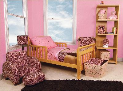 Trend Lab Sweet Safari Pink Toddler Bedding Set 