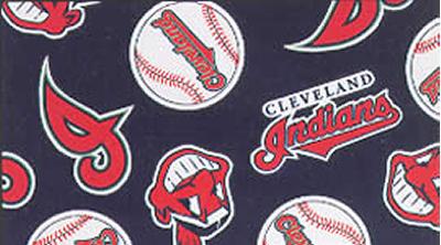 Foust Textiles Inc Cleveland Indians Fleece 