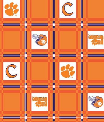 Foust Textiles Inc Clemson Vinyl Tablecloth 