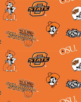 Foust Textiles Inc Oklahoma State Cowboys Fleece 