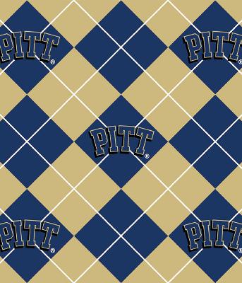 Foust Textiles Inc Pittsburgh Panthers Argyle Fleece 