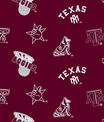 Foust Textiles Inc Texas A&M Aggies Fleece 
