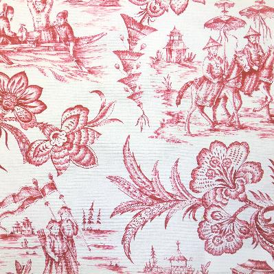 I T D  Fabrics Imperial Journey Red