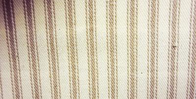James Thompson Ticking Stripe Khaki