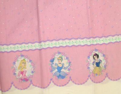 Marshall Dry Goods Disney Princess Border Print Pink