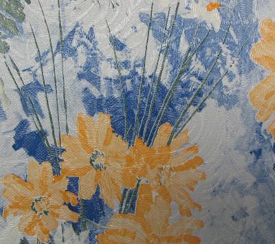 Plastex International Inc Primavera Royal Tablecloth Vinyl Royal