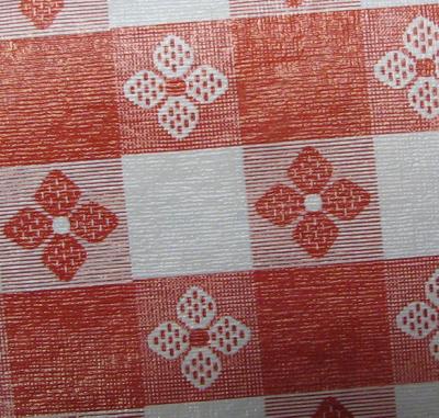 Plastex International Inc Tablecloth Tavern Check Red  