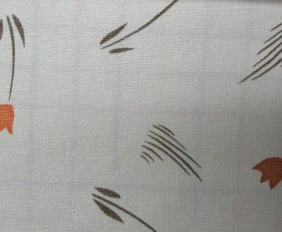 Plastex International Inc Tablecloth Tulips Brown Orange  