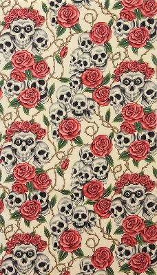 Alexander Henry The Rose Tattoo Tea