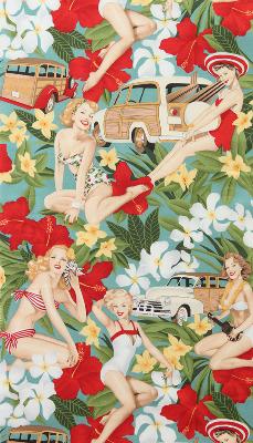 Alexander Henry Aloha Girls Antique