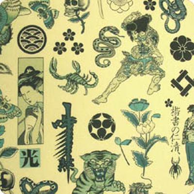 Alexander Henry Zen Tattoo Black/White