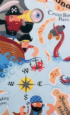 Alexander Henry Pirate Island  Blue