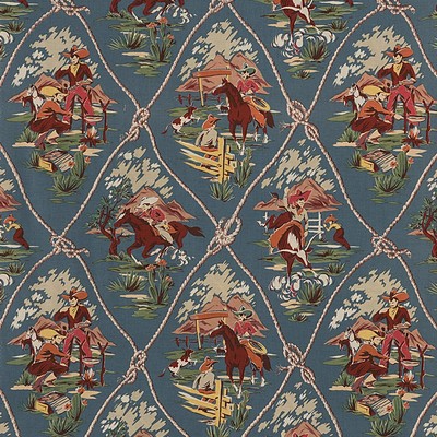 Alexander Henry Roping Ranch Scenic Chambray