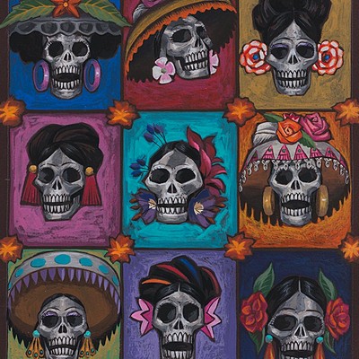 Alexander Henry La Senoras Elegantes Tea Dye