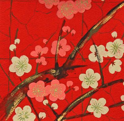 Alexander Henry Golden Garden  Red