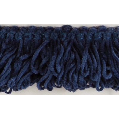 Brimar Trim 1 1/2 in Chenille  Loop Fringe BLU