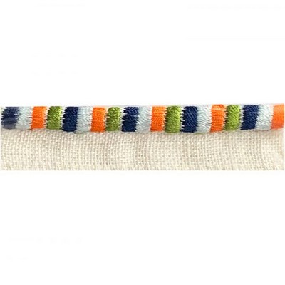 Brimar Trim Adnan Color Blocked Lipcord Creamsicle