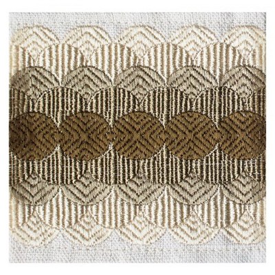 Brimar Trim 3 3/4in Linen Emroidered Tape CLD