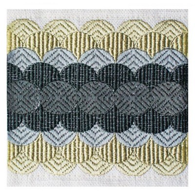 Brimar Trim 3 3/4in Linen Emroidered Tape SUG