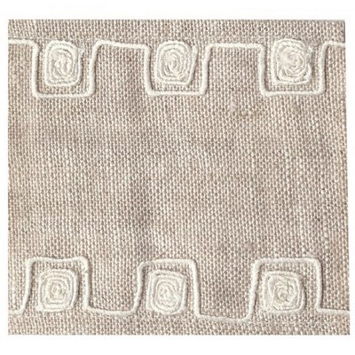 Brimar Trim 3 1/2in Linen Tape WH