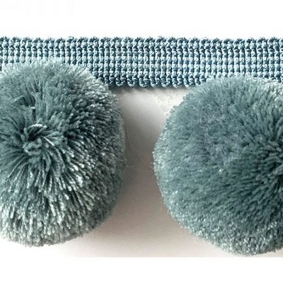 Brimar Trim Fluffy Puffy Pom Pom Light Blue