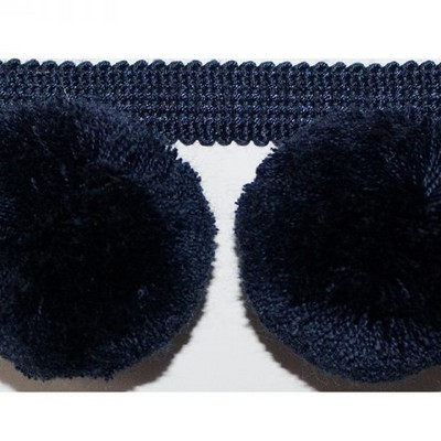 Brimar Trim Fluffy Puffy Pom Pom Navy